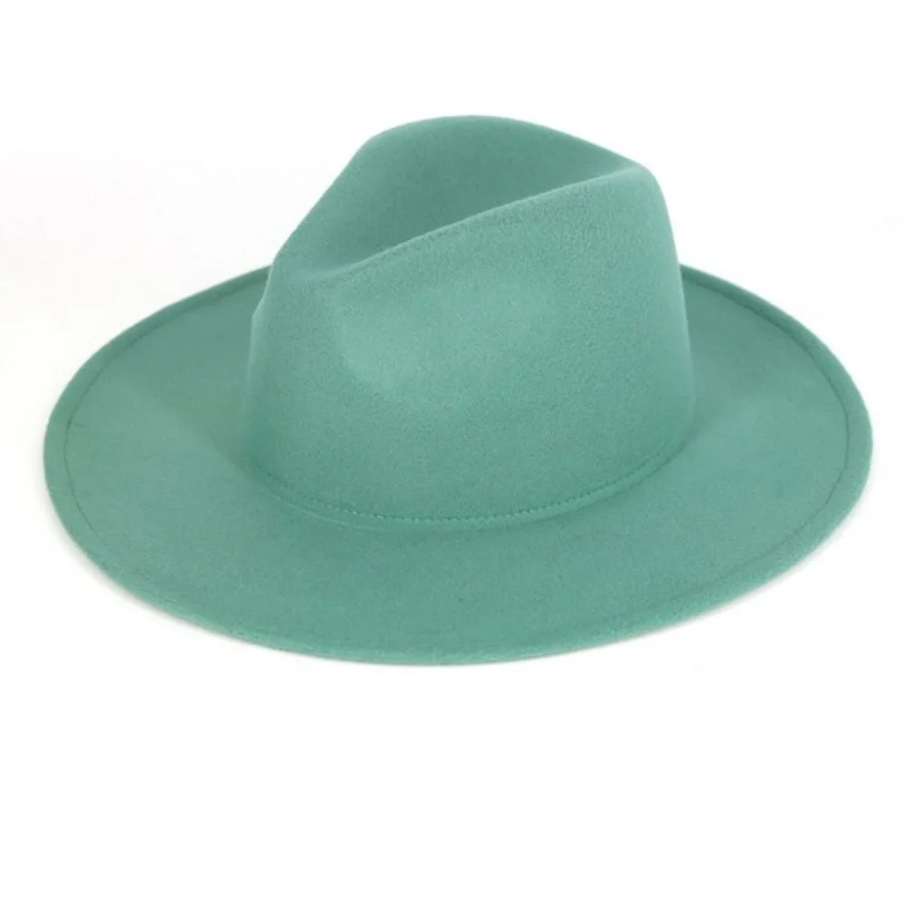 Stylish Women's Fedora Hat - Multiple Colors